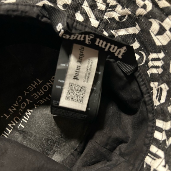 Palm Angles bucket hat cap one size logo all over print - Picture 7 of 7